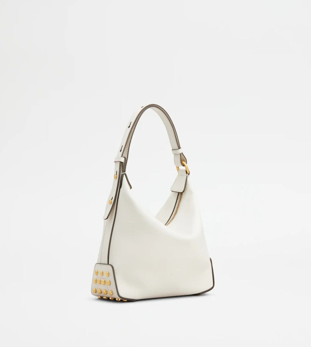 Tod's Gmt Sacca Mini Leather Bag – White