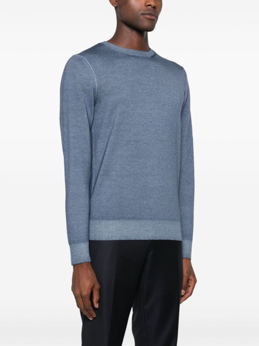 Malo Wool Crewneck Sweater