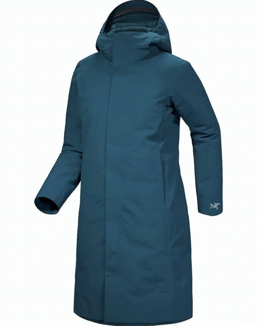 Arc'teryx Streamlined Long Padded Coat With High Collar