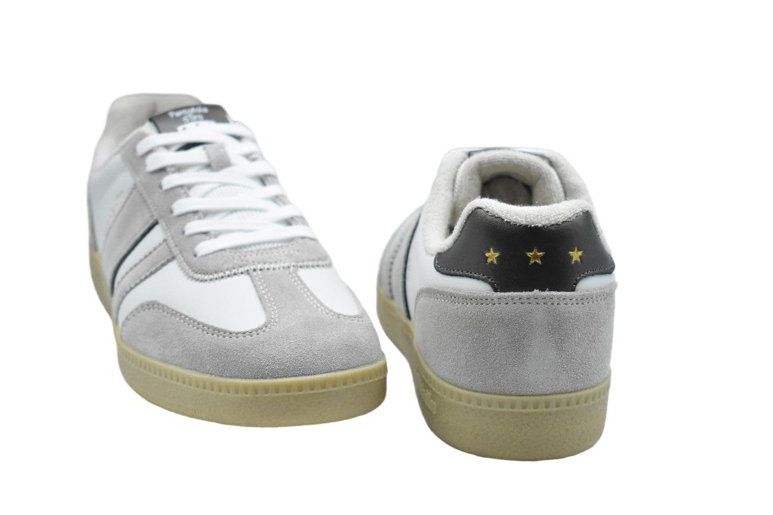 Pantofola D'oro Ivory Low-Top Sneakers With Suede
