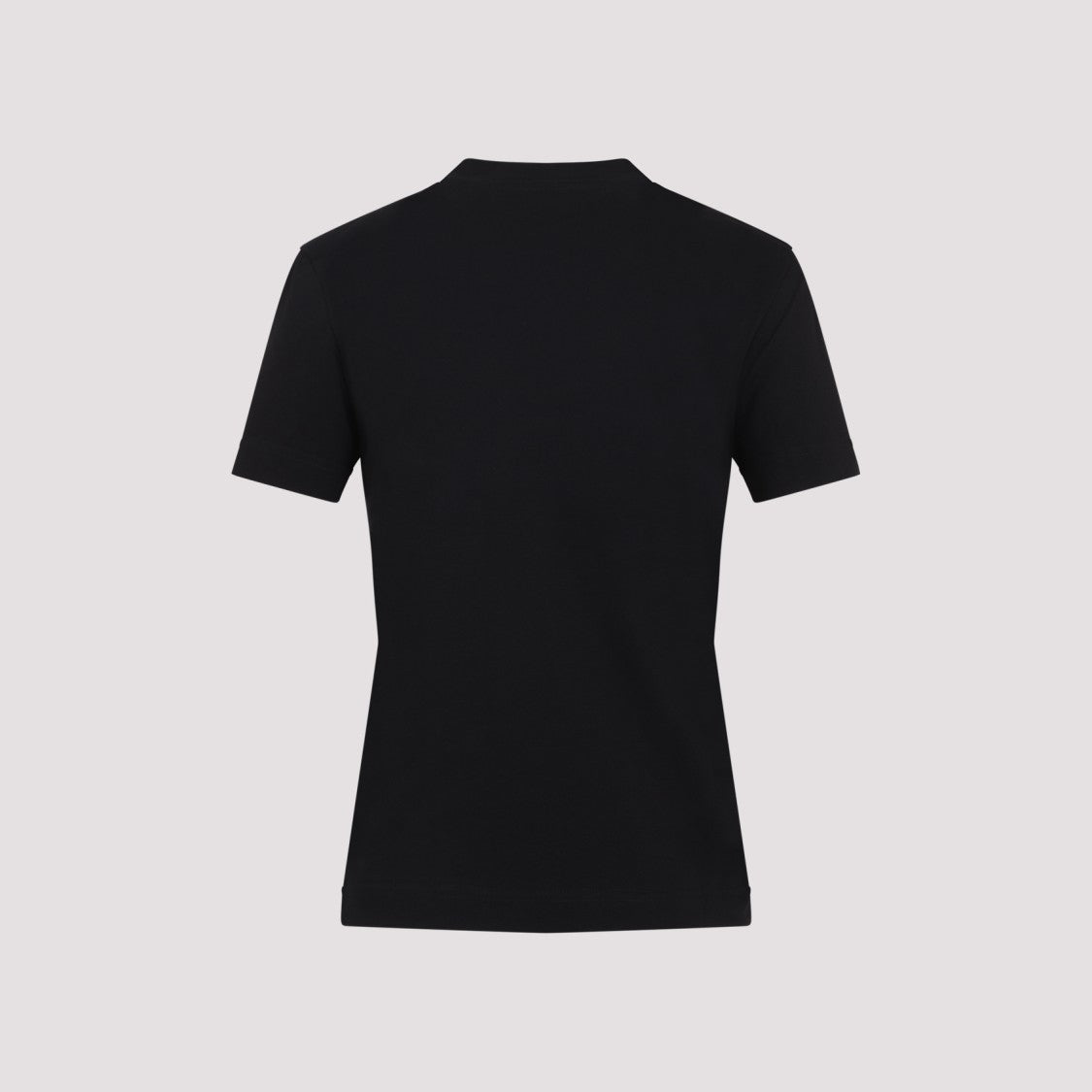 Jacquemus Classic Black T-Shirt With Tonal Logo Patch