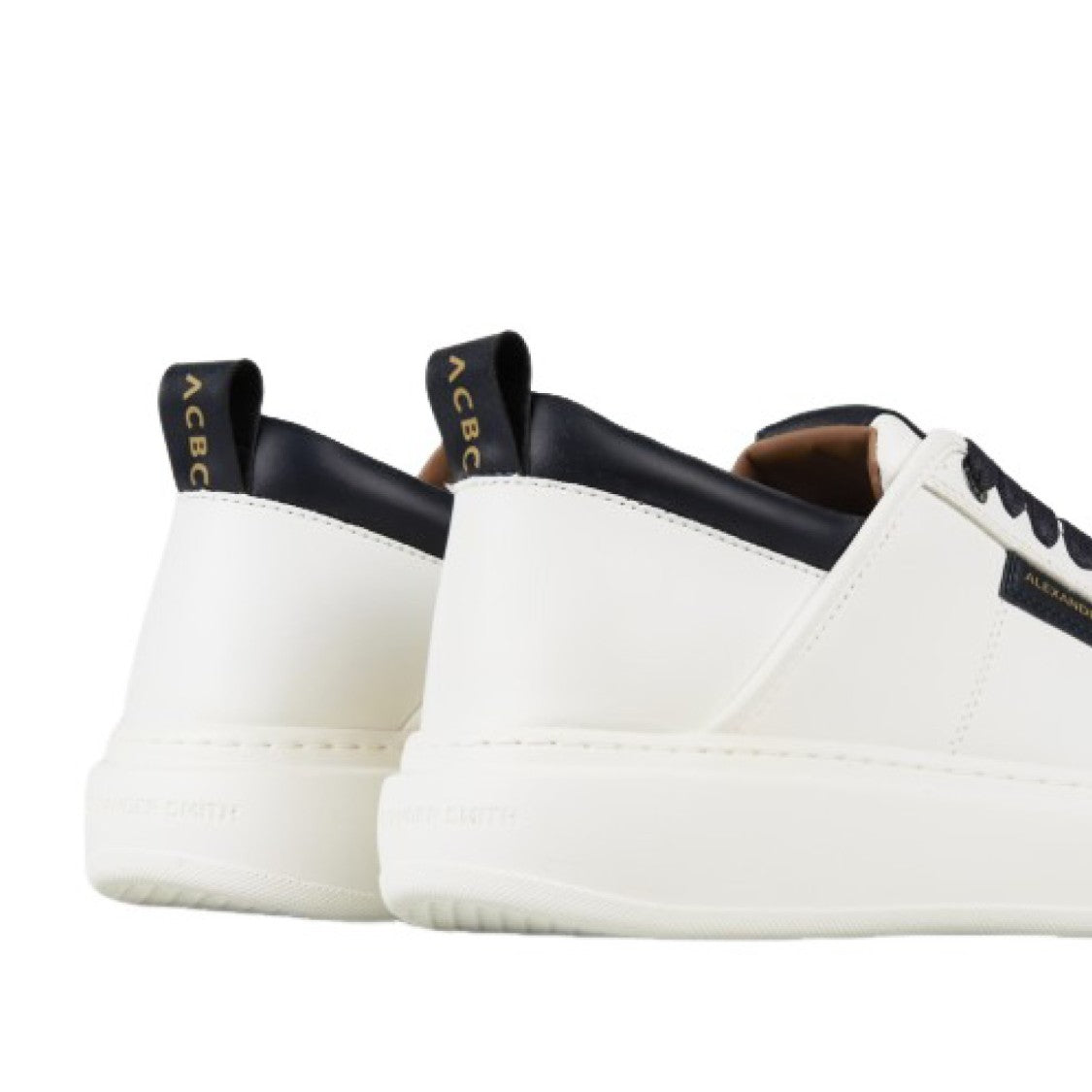 Alexander Smith Ecowembley Sneakers In White Vegetable Leather
