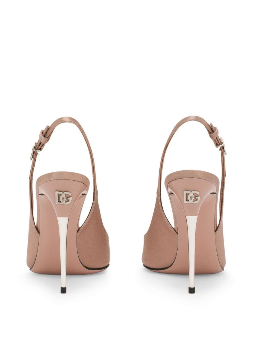 Dolce & Gabbana Slingback Pumps With Pointed Toe