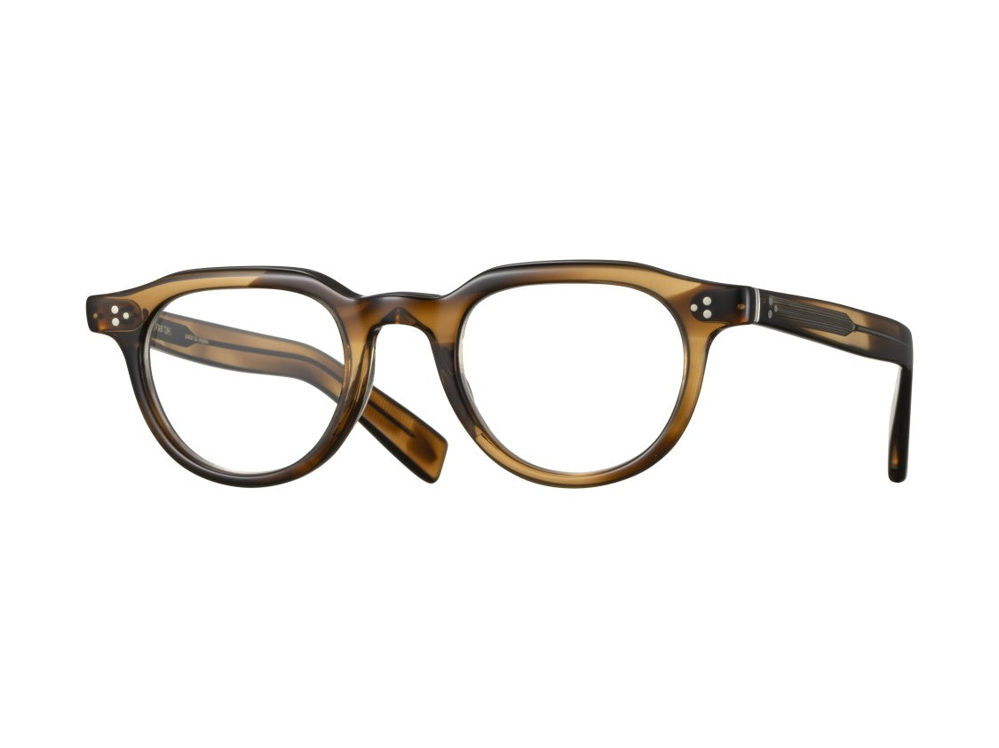 Eyevan Tortoiseshell 340Mr-E Square Eyeglasses
