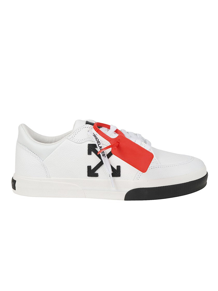 Off-White New Low Vulcanized Smooth Leather Low-Top Sneakers