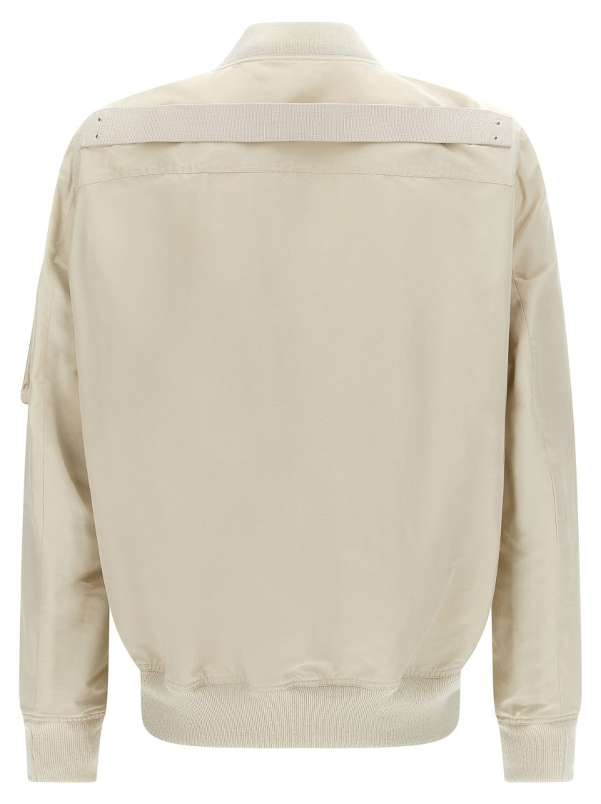 Rick Owens Tech Faille 'Flight' Bomber Jacket
