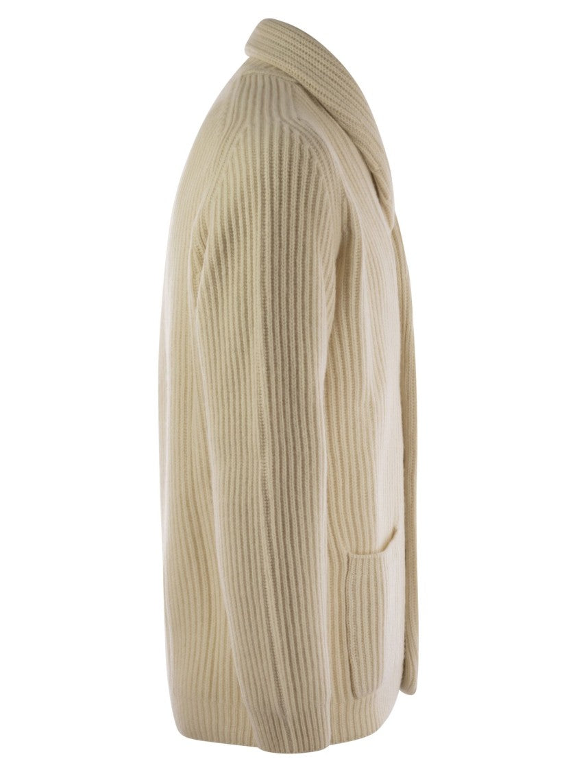Fedeli Pure Cashmere Long-Sleeved Cardigan
