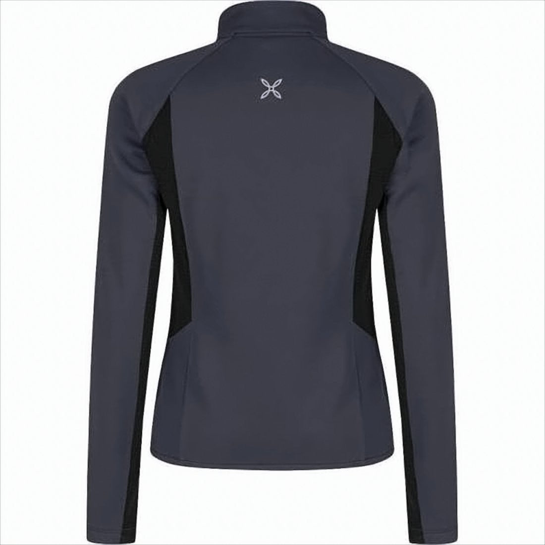 Montura Fitted Blue Active Jacket With Stand Collar