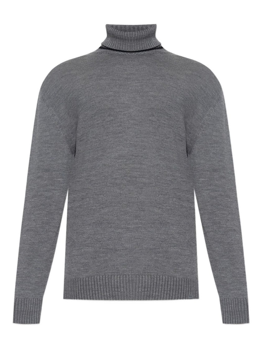 Paul & Shark Gray Turtleneck Sweater