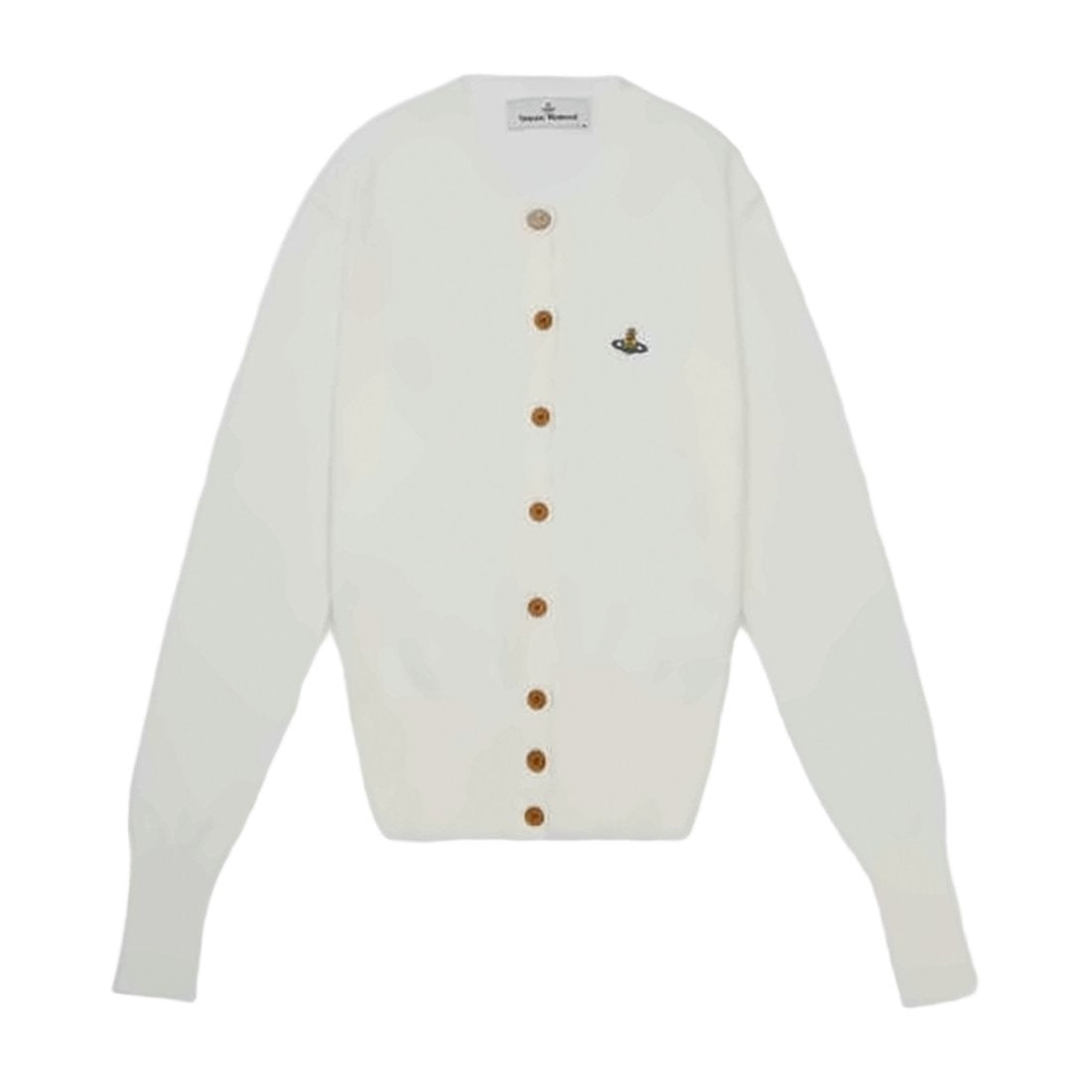 Vivienne Westwood V-Neck Knit Cardigan With Wooden Buttons