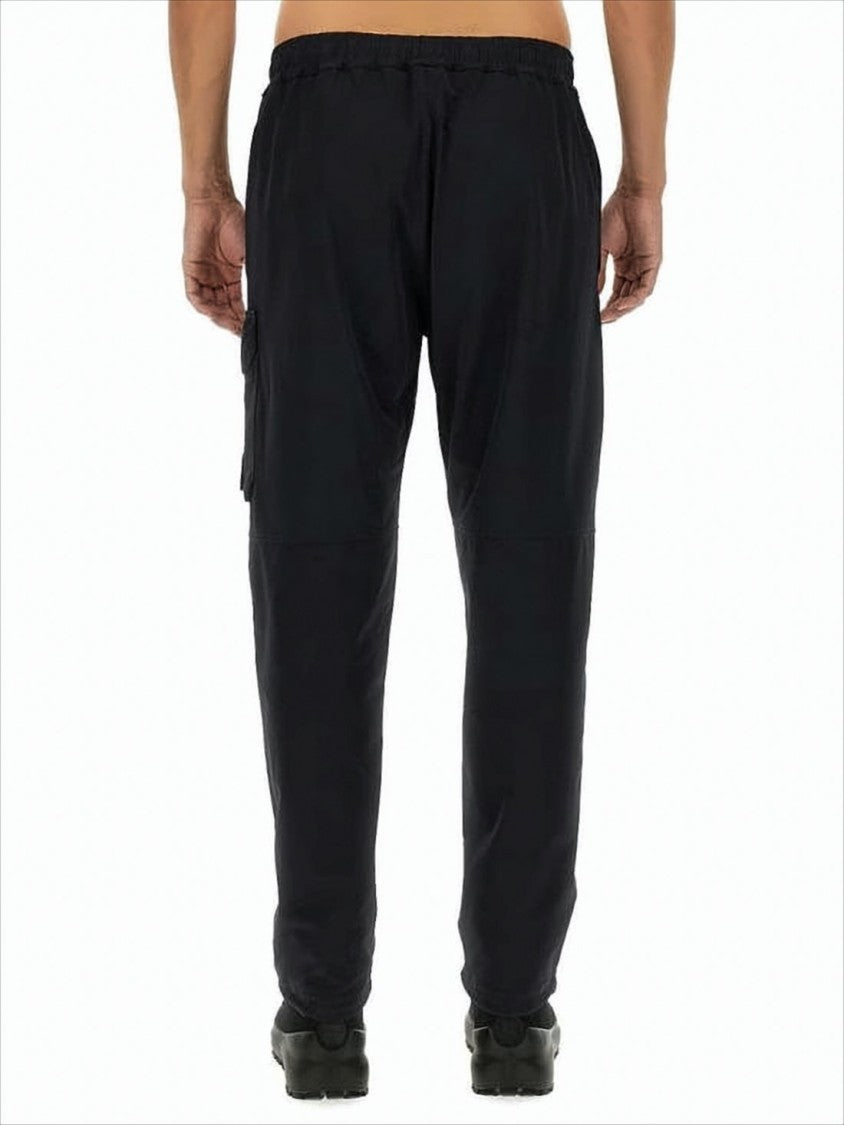 Stone Island Relaxed Fit Black Cargo Pants