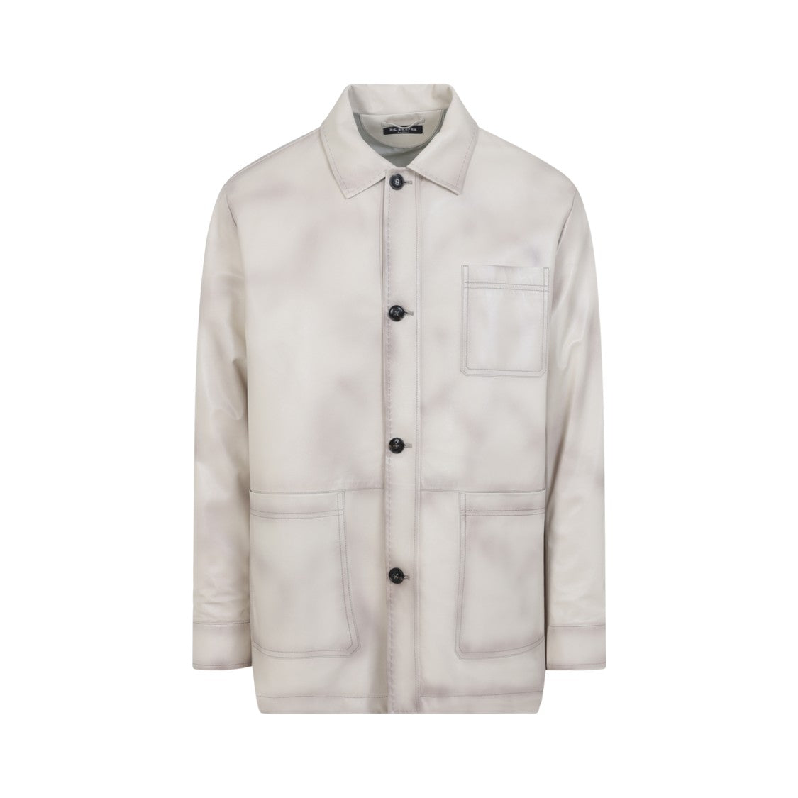 Kiton Lamb Leather Jacket