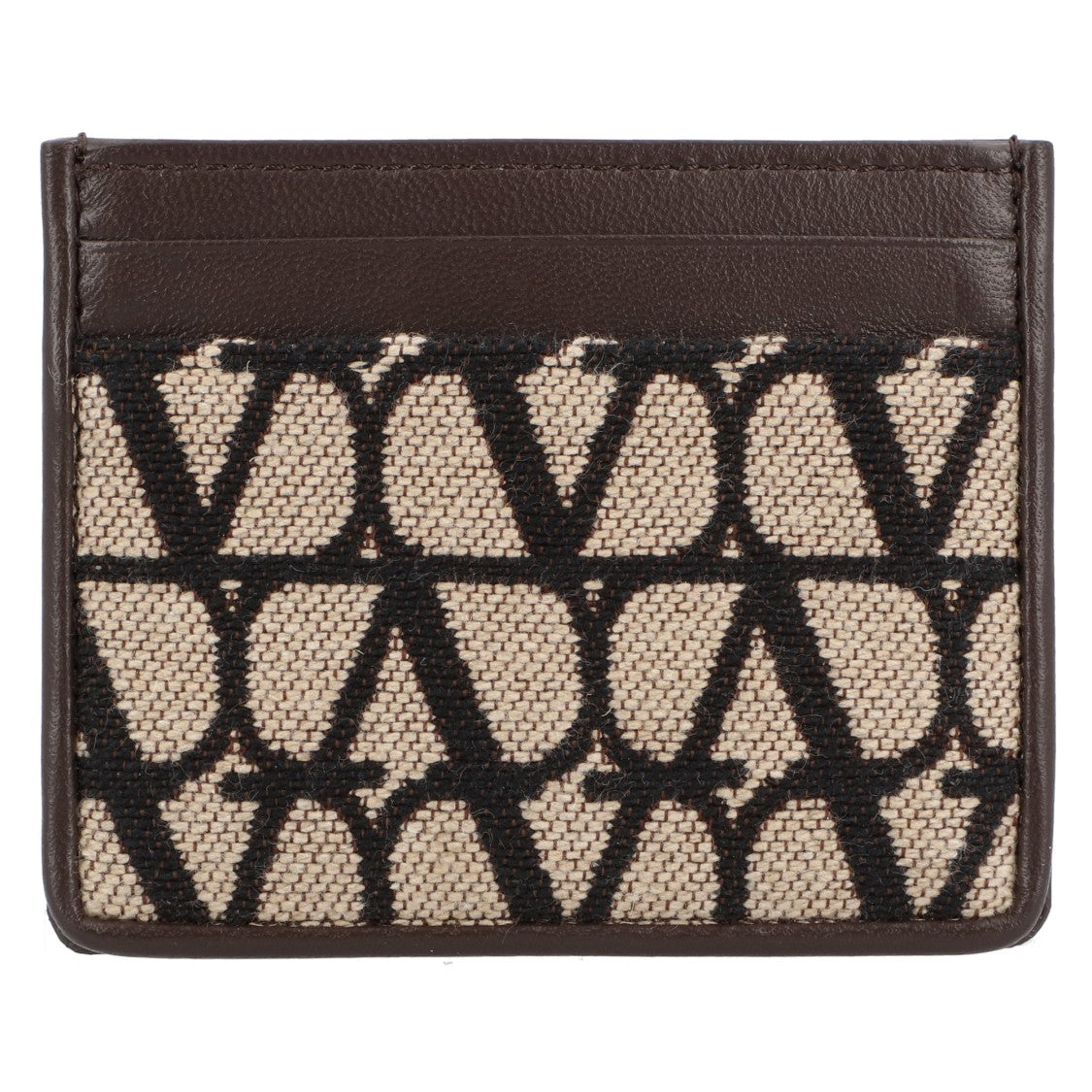 Valentino Toile Iconographe Fabric Card Holder