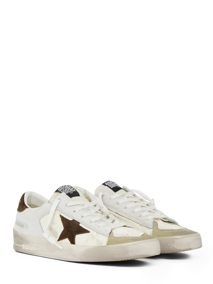 Golden Goose Nappa And Horsy Leather Sneakers
