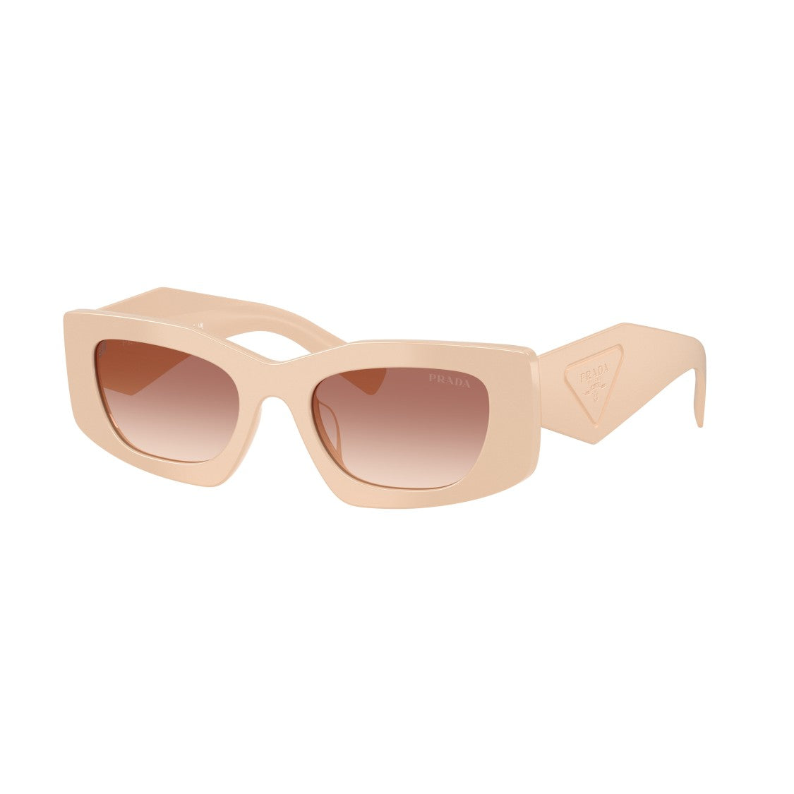 Prada 0Pr D03sd Bold Rectangular Acetate Sunglasses