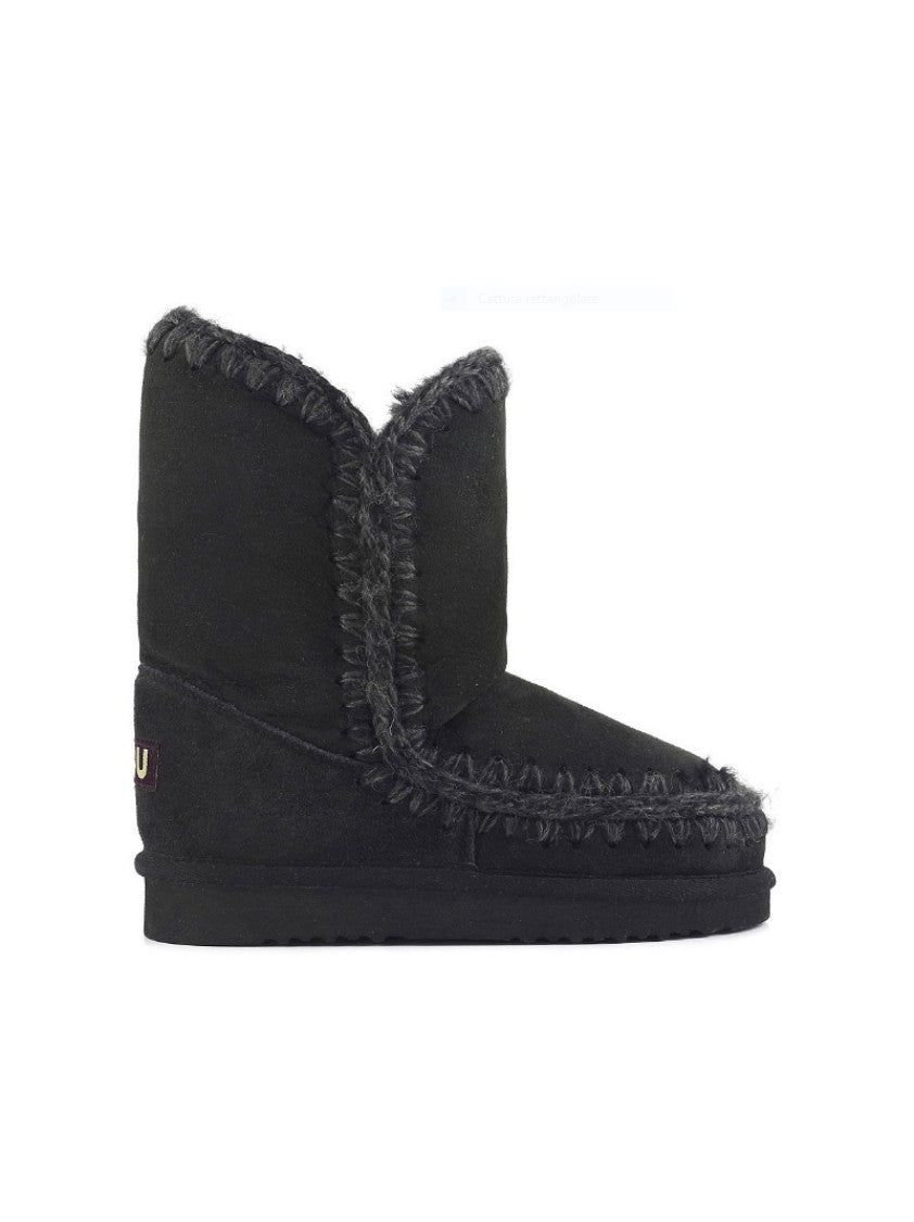 Mou Eskimo Black Ankle Boots