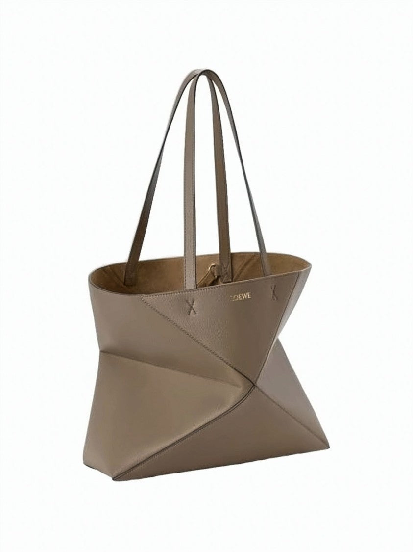 Loewe Geometric Calf Leather Shoulder Bag