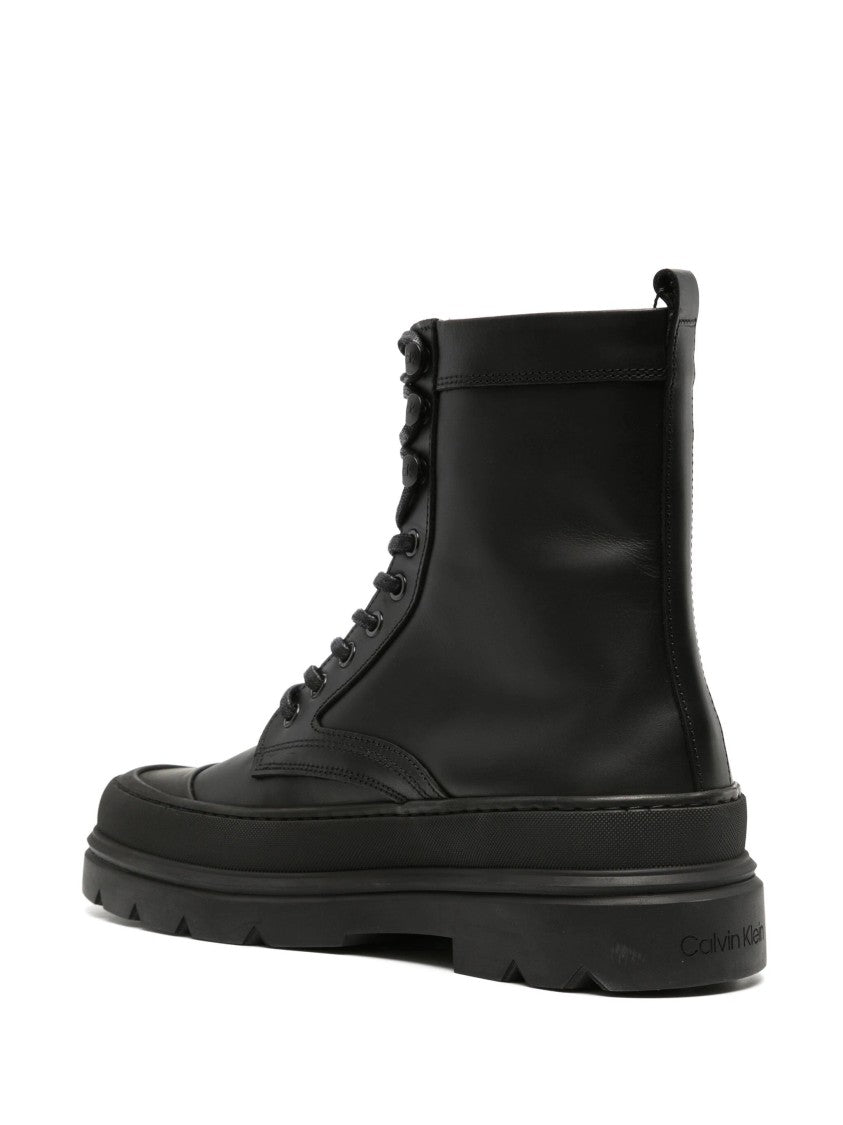 Calvin Klein Lace Up Boot High