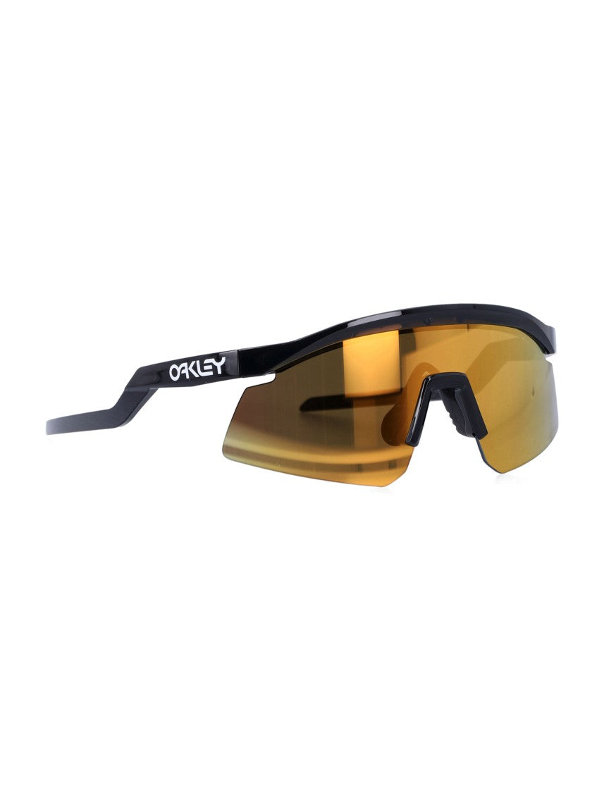 Oakley Hydra Wraparound Black Sunglasses