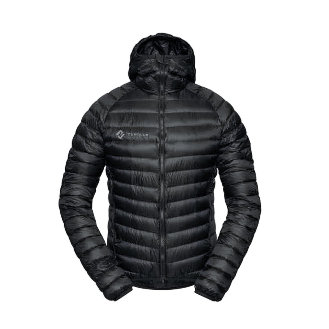 Cumulus Horizontal Quilted Padded Jacket With Attached Hood