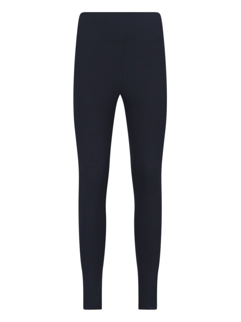 Balenciaga Skinny Fit Leggings With Logo Emblem