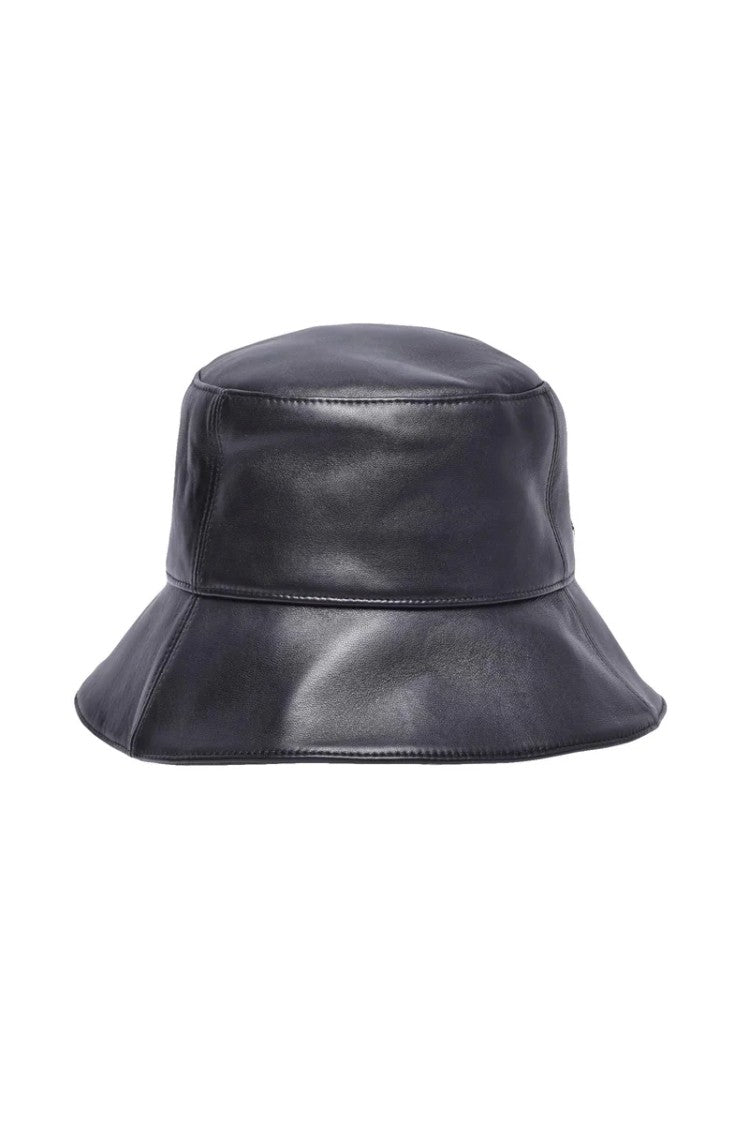 Helen Kaminski Helen Kaminski Leather Hat - Black
