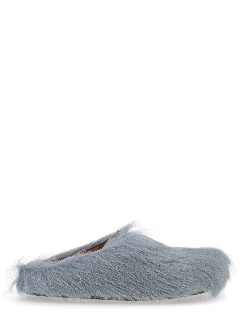 Marni Fussbet Plush Calf Hair Loafers
