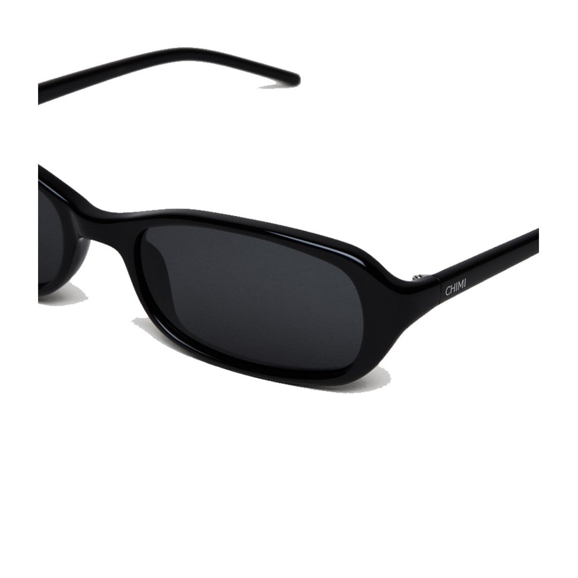 Chimi Black Code Rectangular Acetate Sunglasses