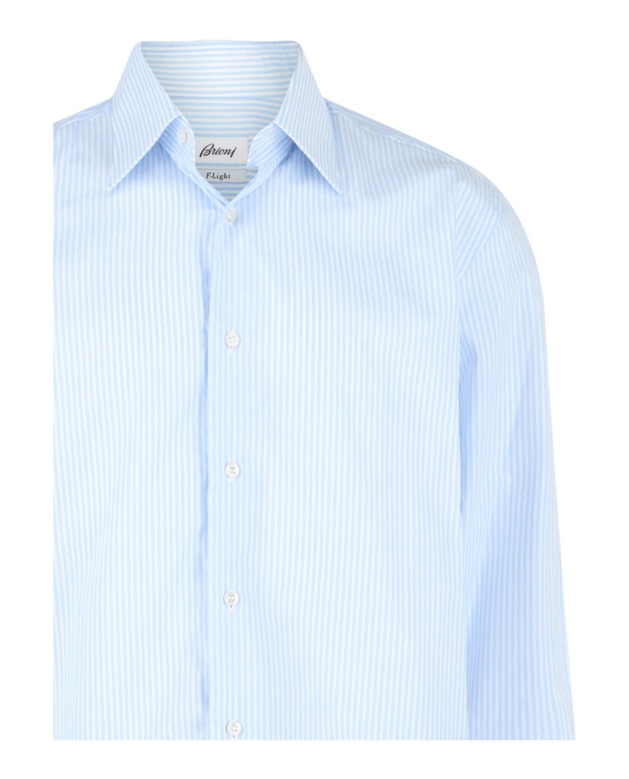 Brioni Striped Button-Up Shirt