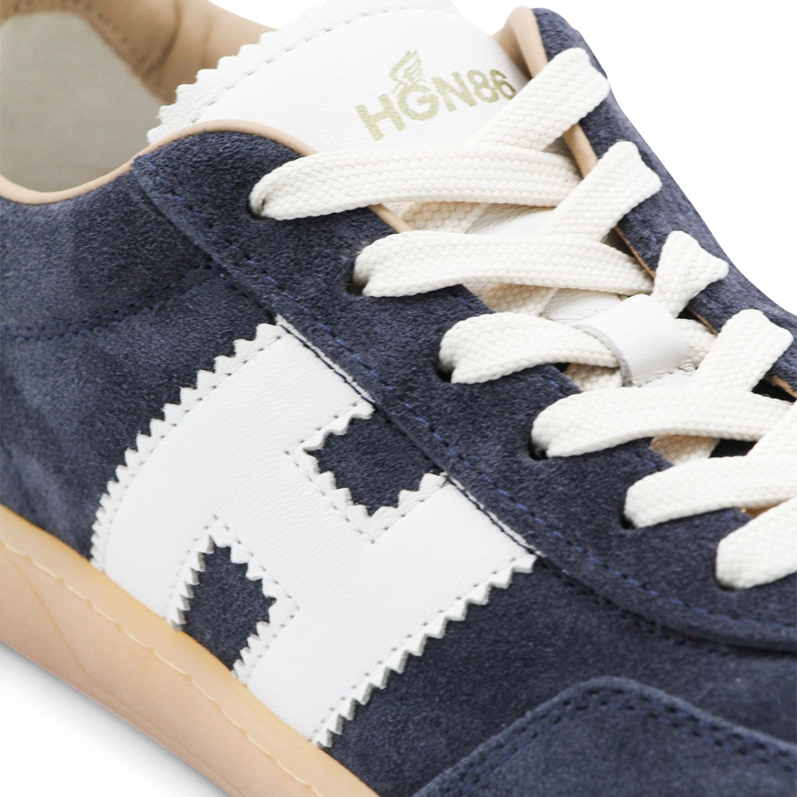 Hogan Navy Leather Cool Sneakers