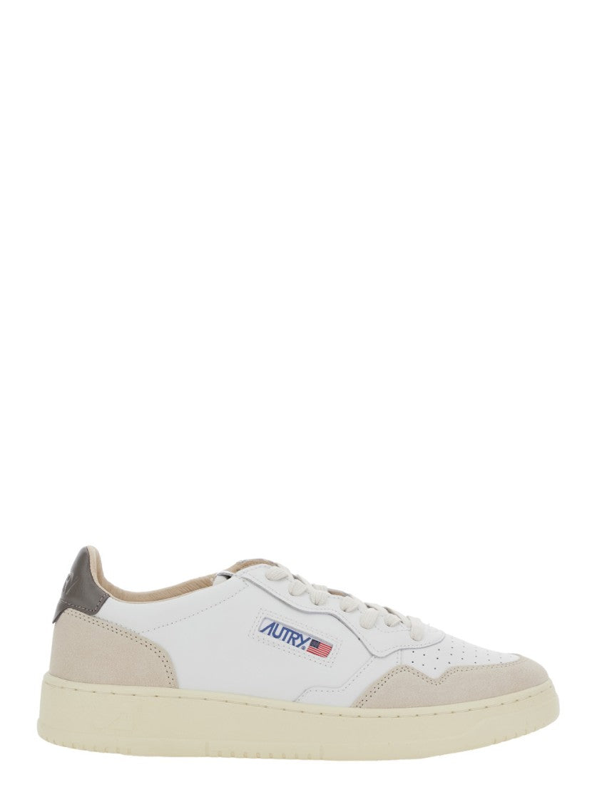 Autry Medalist' White Low Top Sneakers
