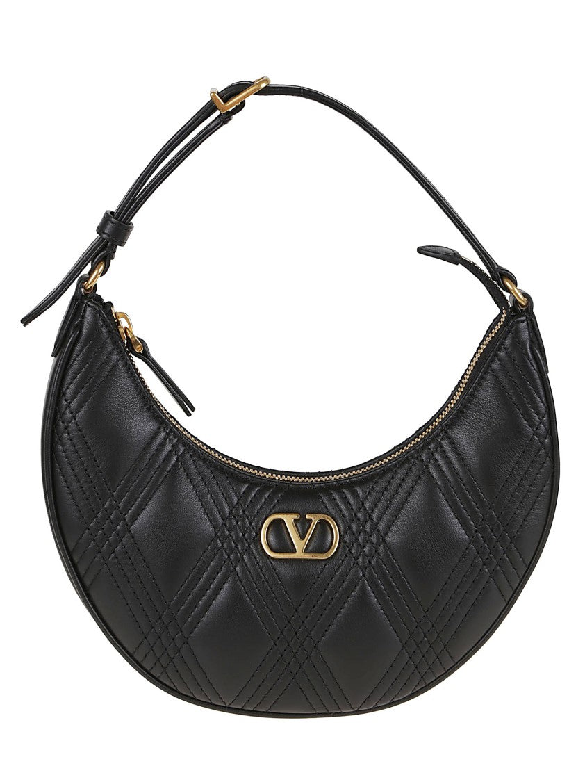 Valentino Garavani Mini Hobo Quiltie 67 In Nappa