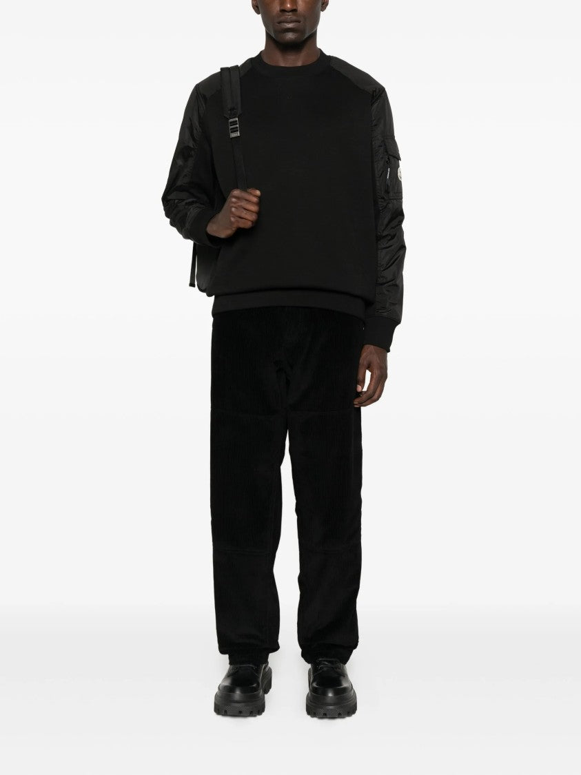 Moncler Textured Corduroy Straight-Leg Five-Pocket Pants