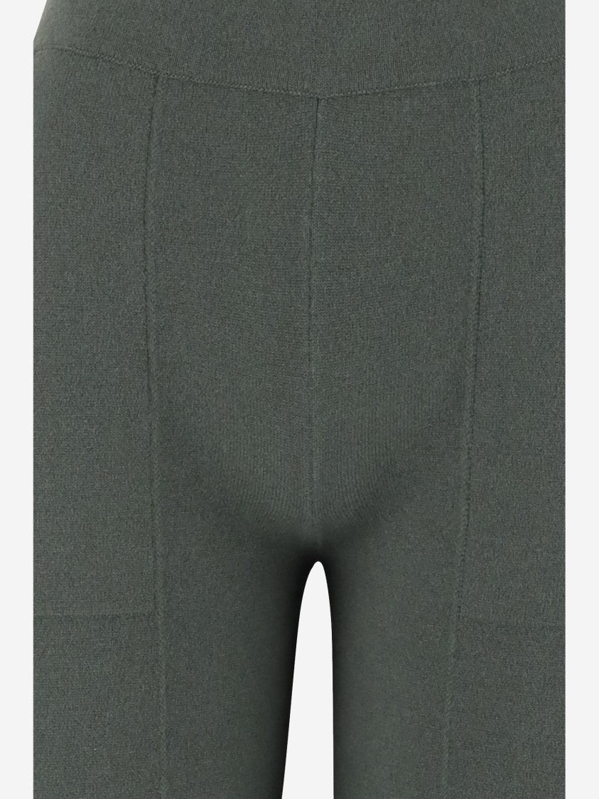 Bruno Manetti Cashmere Pants With Elasticized Waist
