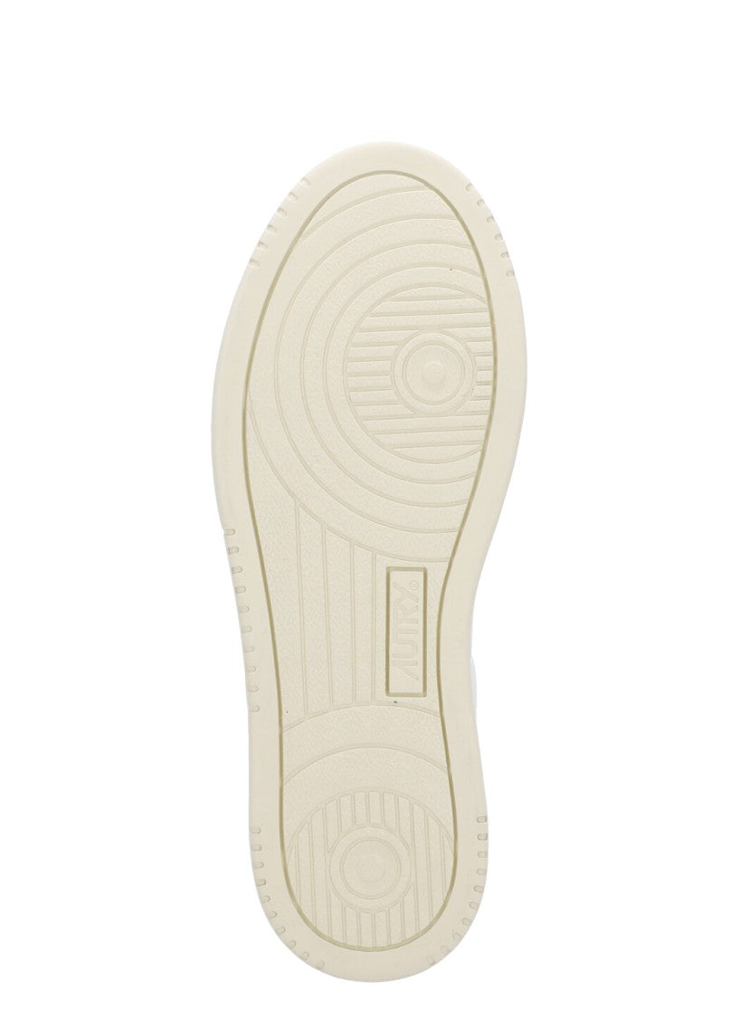 Autry White Smooth Leather Sneakers