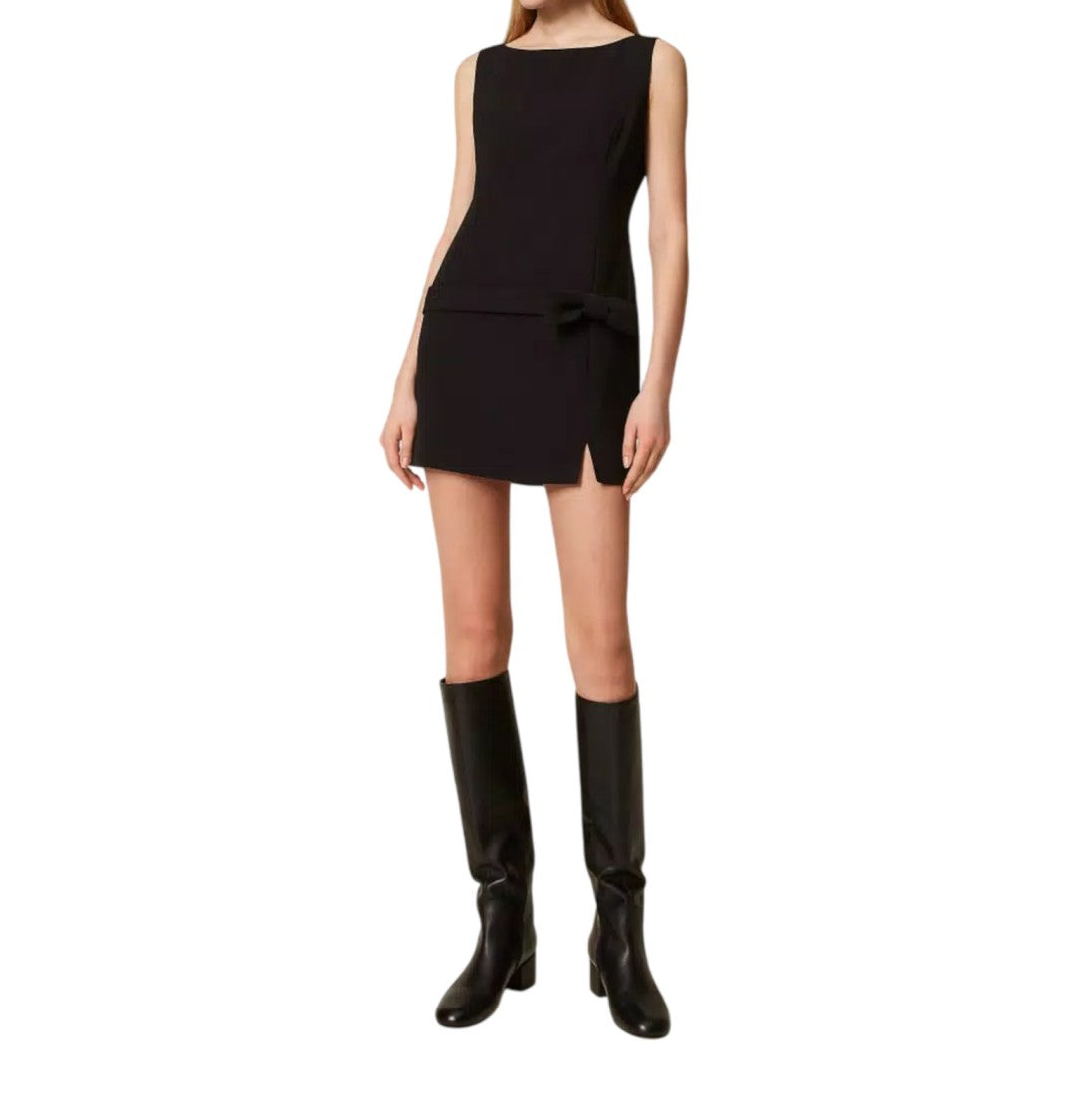 Twin-Set Fitted Sleeveless Mini Dress