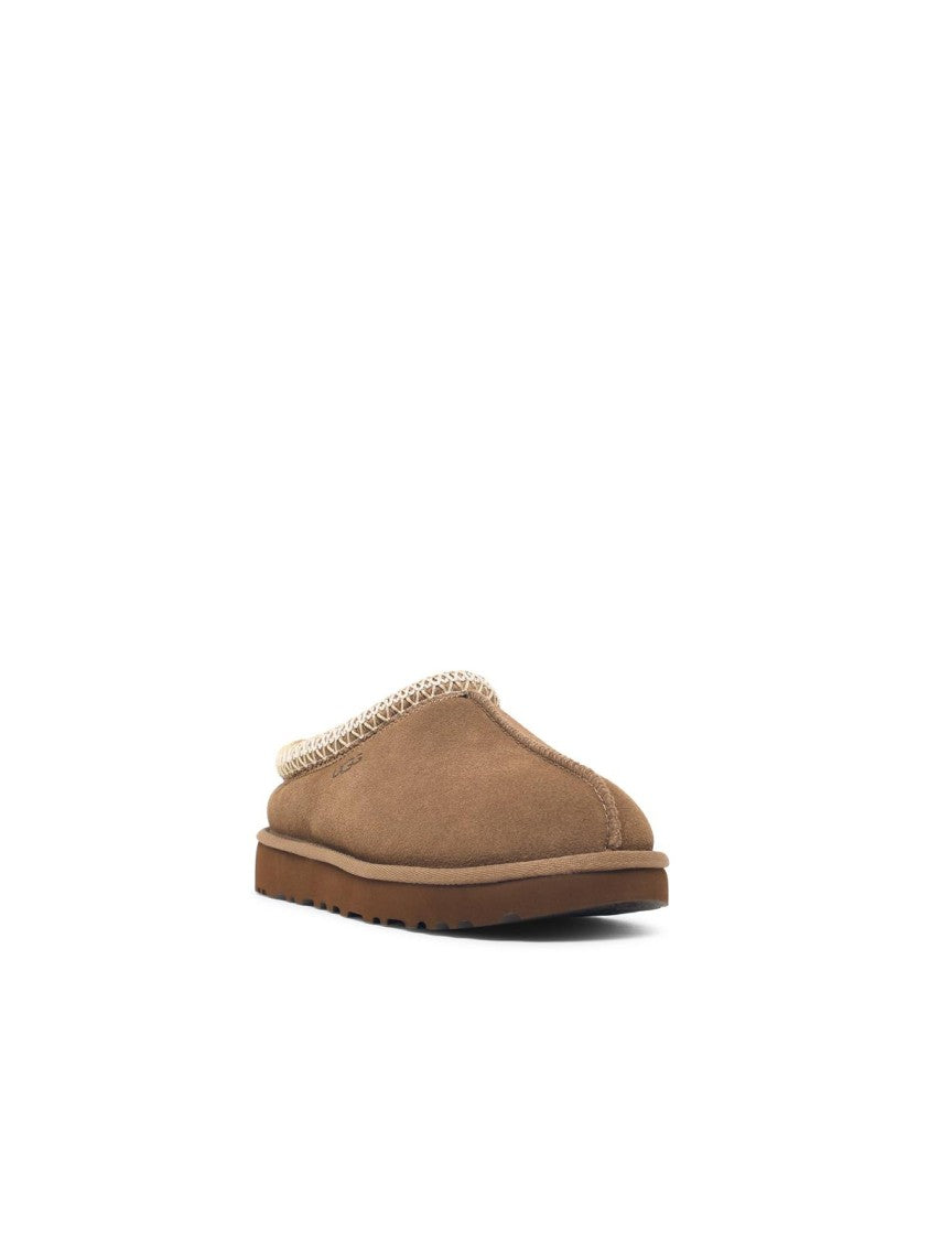 Ugg Light Bronze Tasman Ii Suede Slippers