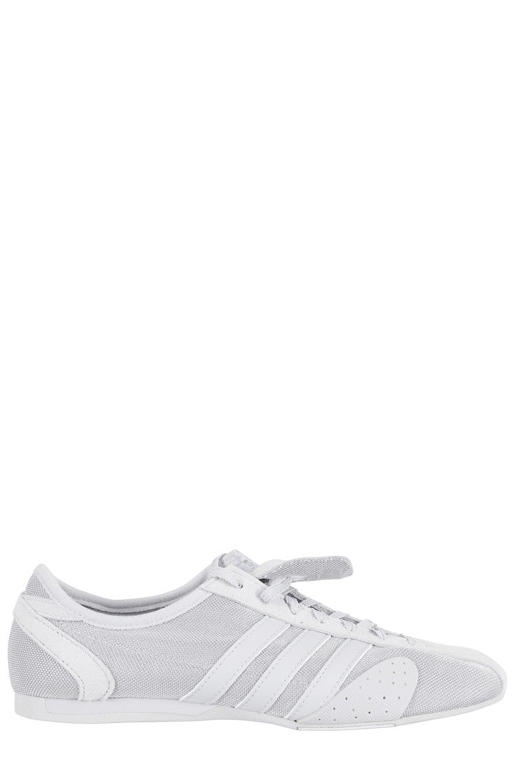 Adidas By Stella Mccartney Silver Spw Metallic Open-Mesh Suede-Inserts Polyester Sneakers