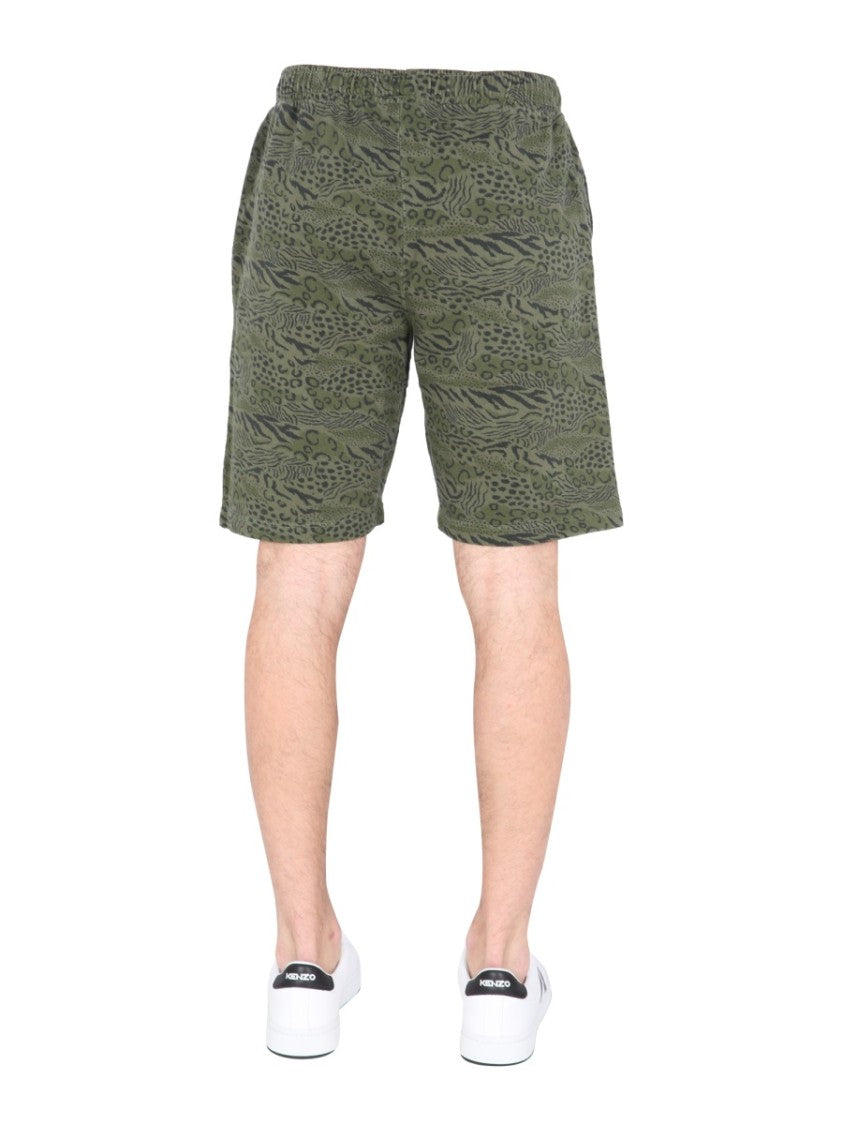 Kenzo Mid-Thigh Bermuda Shorts