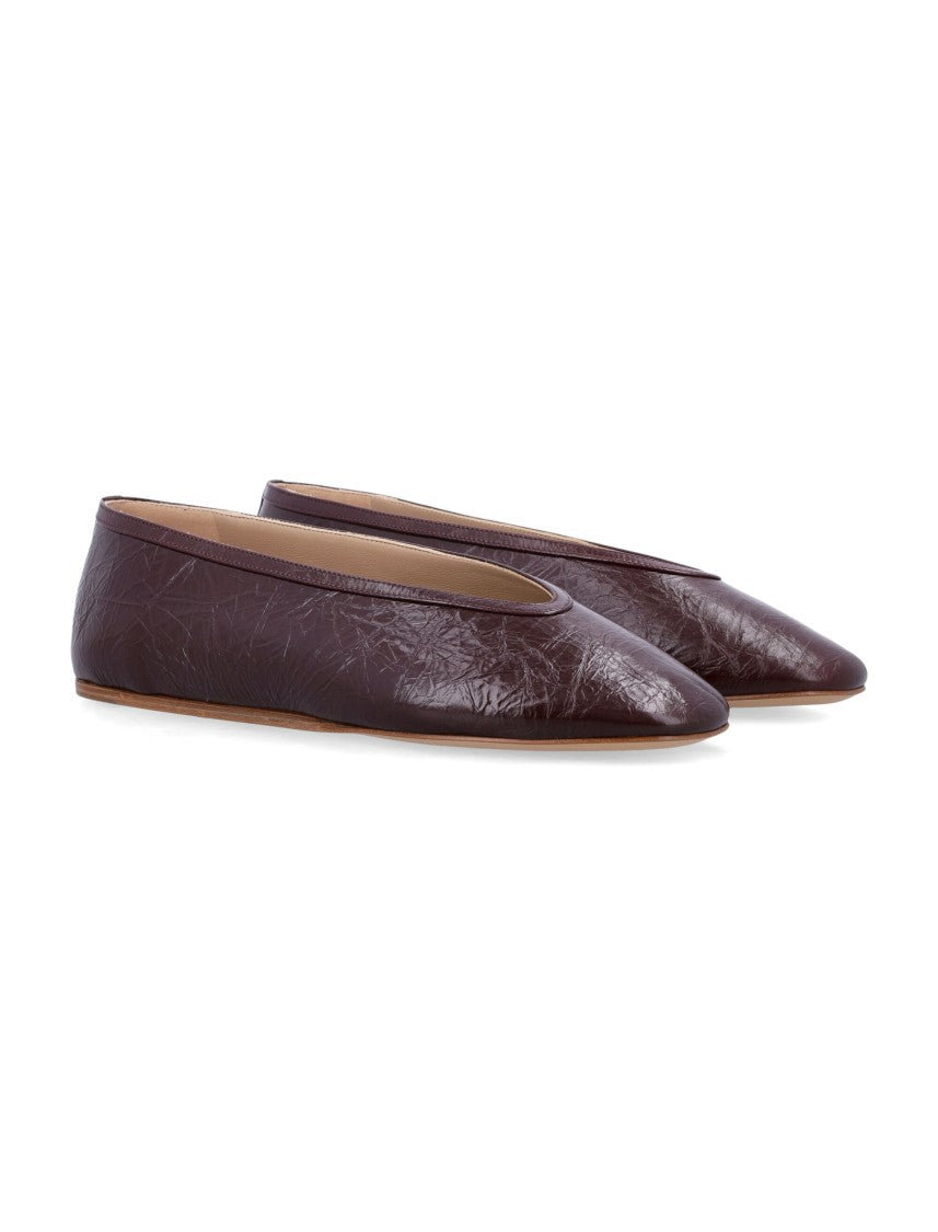 Le Monde Béryl Luna Slippers Auberigne Naplack Leather