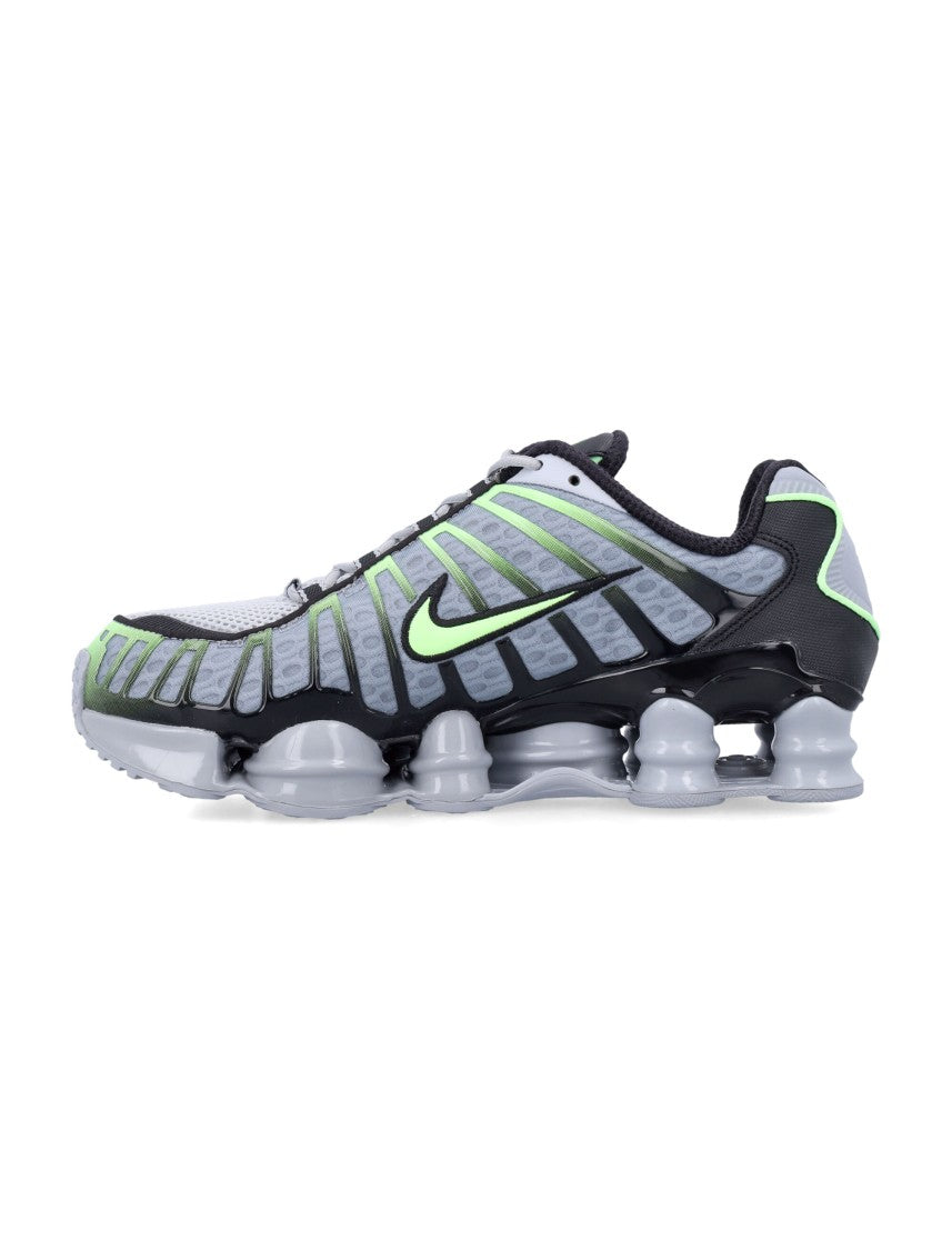 Nike Grey Shox Synthetic Sneakers