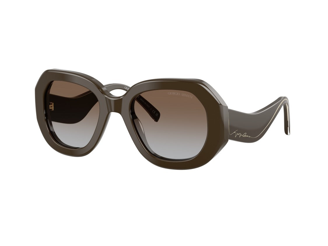 Giorgio Armani 0Ar8248 Gradient Geometric Oversized Sunglasses