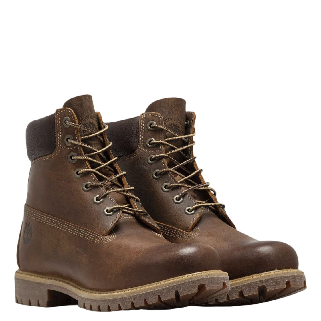 Timberland Leather Ankle Boots With Lace-Up Closure And Anti-Fatigue Technology