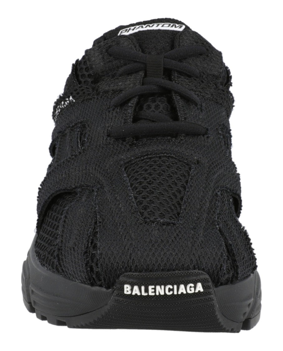Balenciaga Phantom Sneakers With Mesh Upper And Durable Rubber Sole