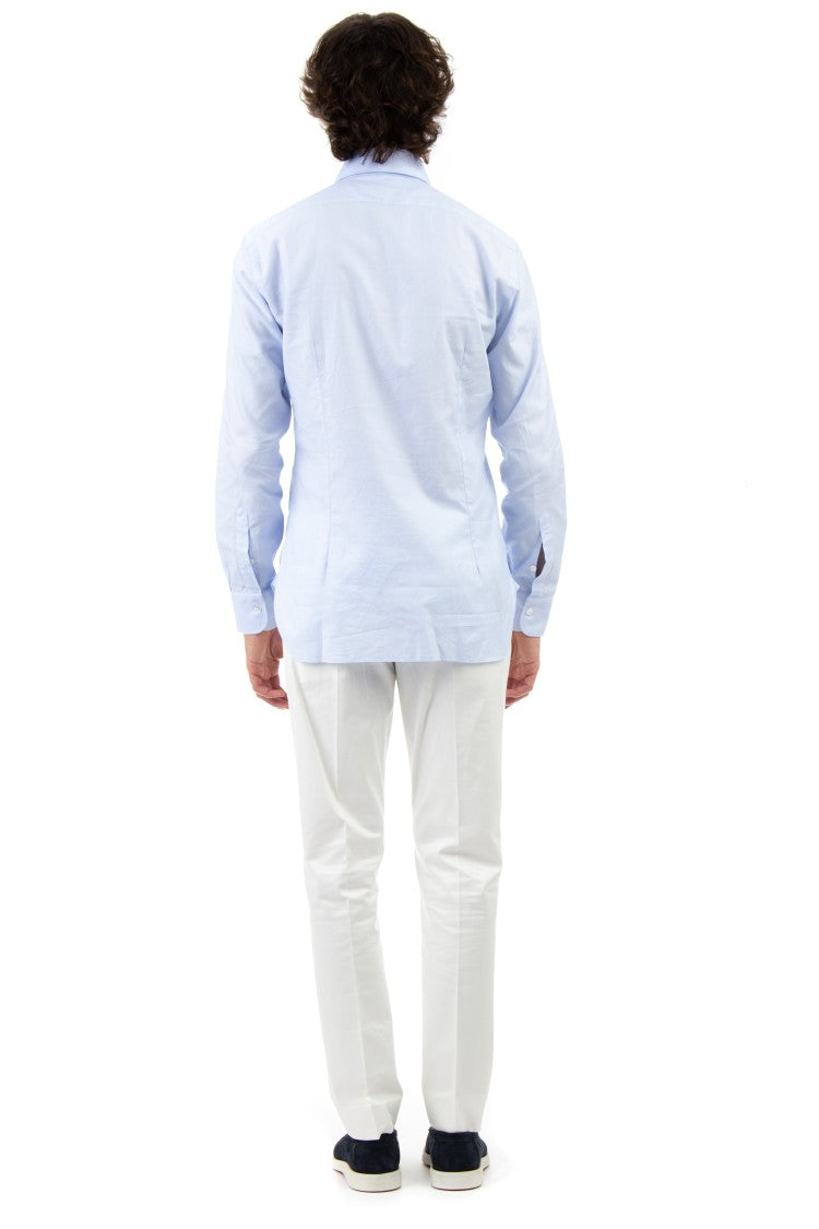 Barba Micro-Check Cotton Tailored Shirt Cult Line