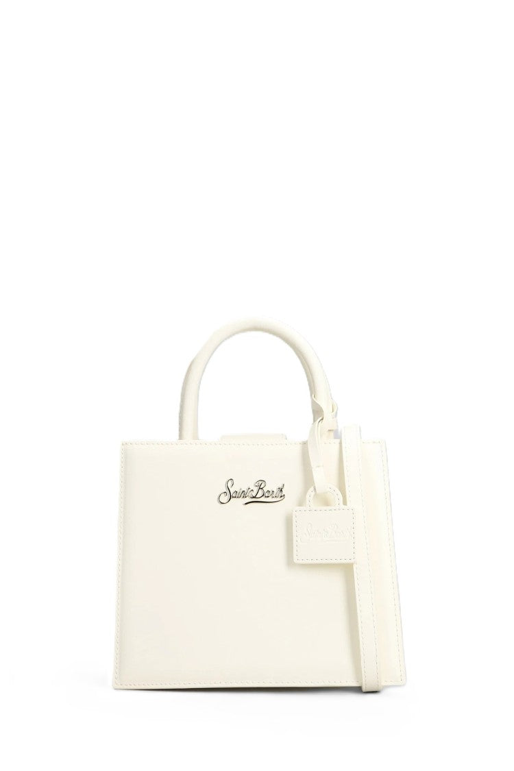 Mc2 Saint Barth White Unica Structured Handbag