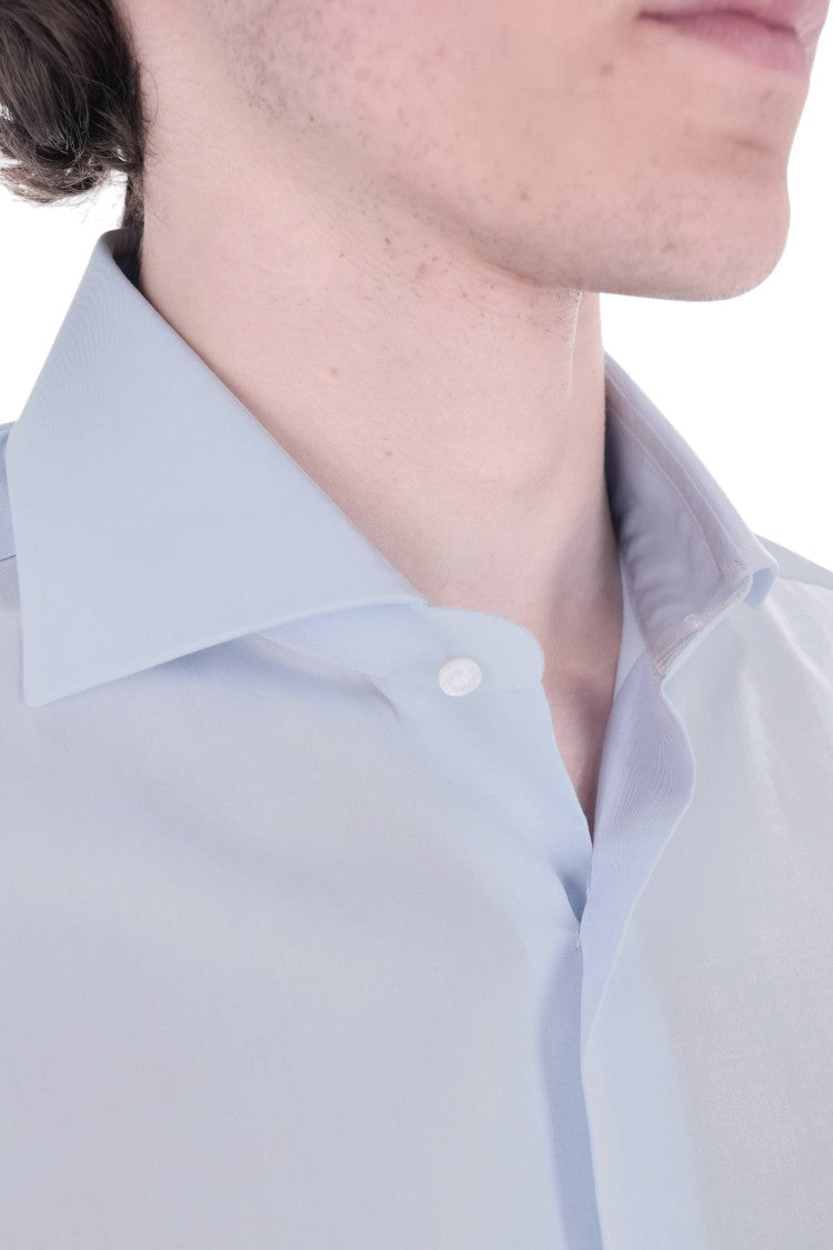 Barba Black Label Cotton Poplin Casual Shirt