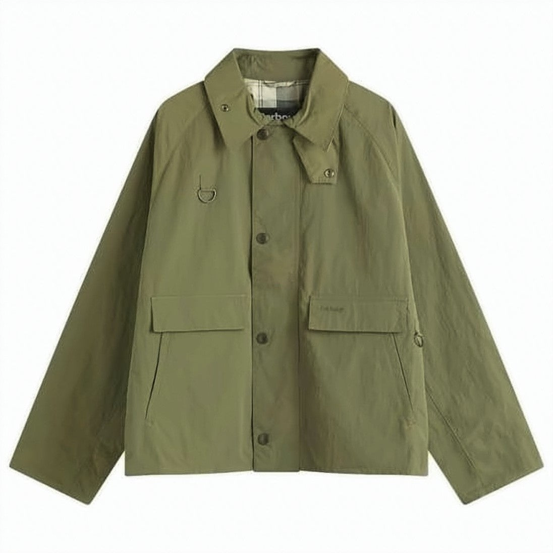 Barbour Straight-Cut Polyamide Jacket With High Collar