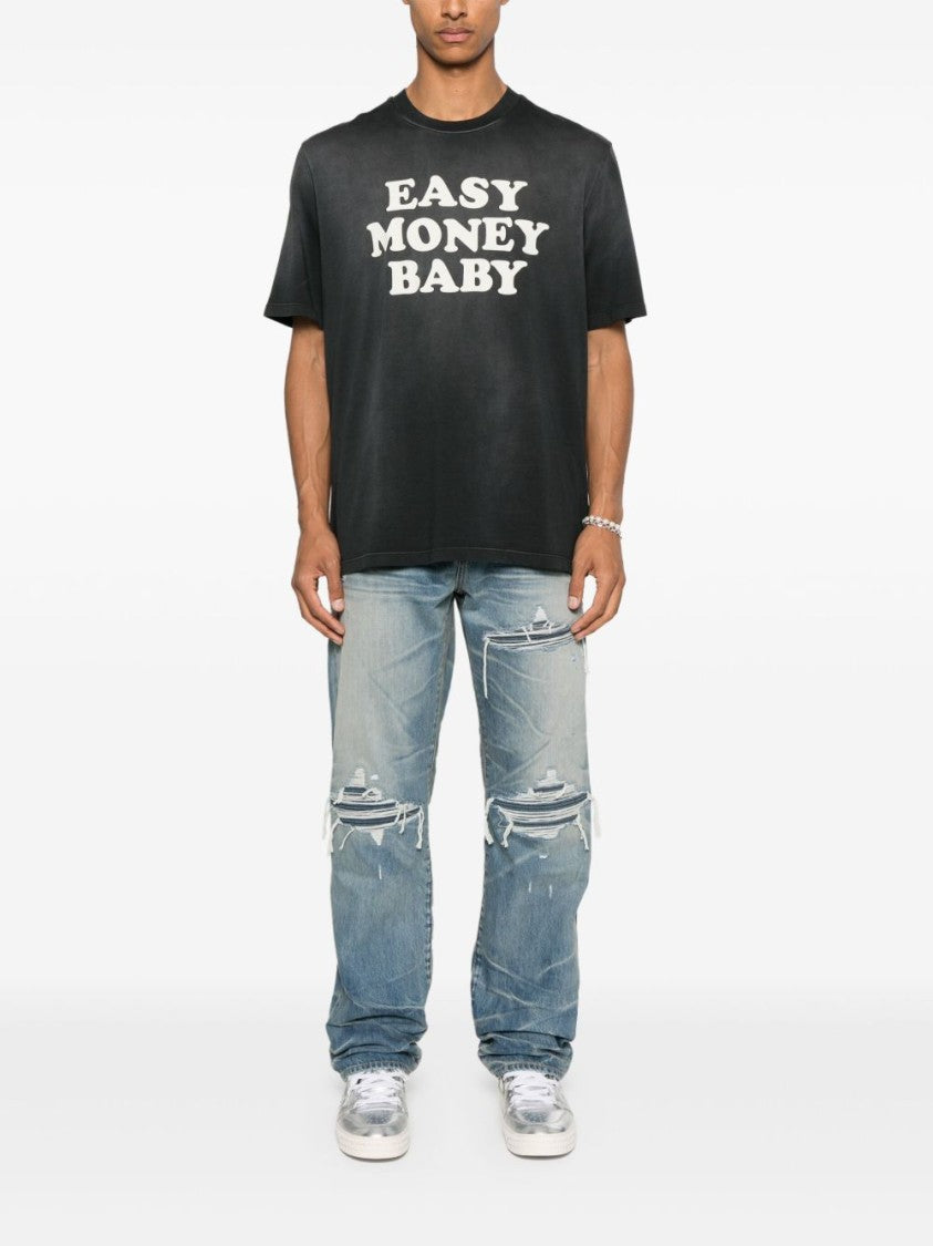 Amiri Relaxed Fit Blue Denim Jeans