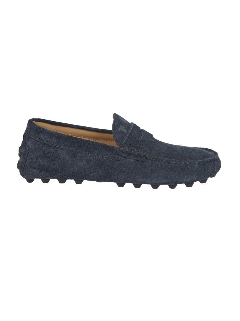 Tod's Blue Rubber Loafers